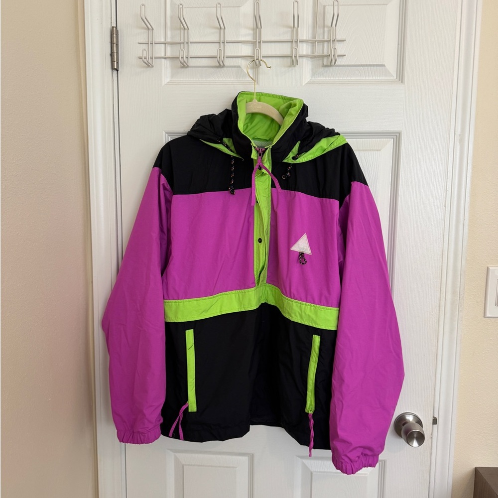 Vintage Colorful Ski Jacket